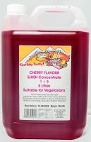 Cherry Slush Syrup (5 Litre) Terribly Tasty