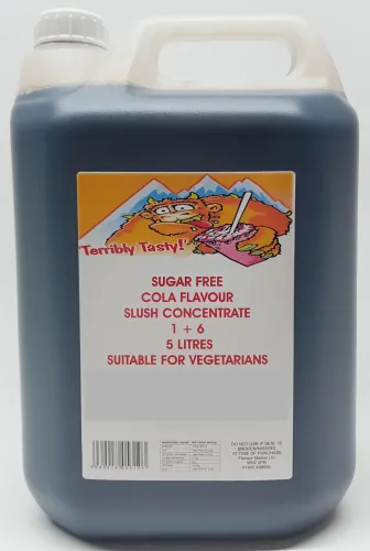 Cola Sugar Free Syrup (5 Litre) Terribly Tasty