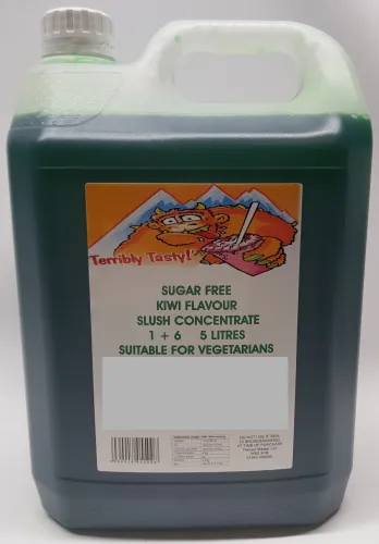 Kiwi Sugar Free Syrup (4 x 5 Litre) Terribly Tasty