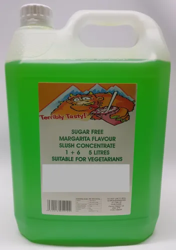 Margarita Sugar Free Syrup (4 x 5 Litre) Terribly Tasty