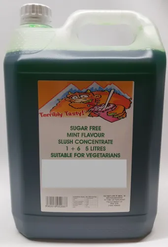 Mint Sugar Free Syrup (5 Litre) Terribly Tasty