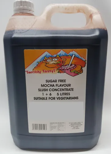 Mocha Sugar Free Syrup (5 Litre) Terribly Tasty