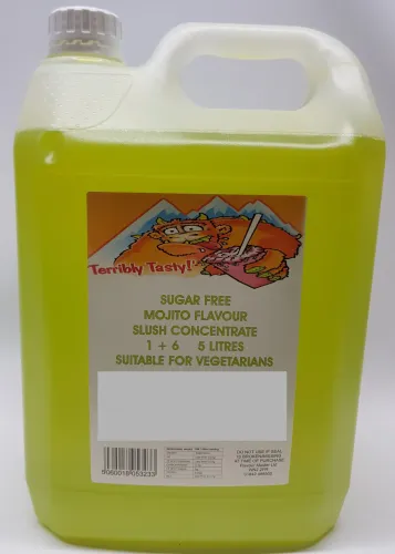 Mojito Sugar Free Syrup (4 x 5 Litre) Terribly Tasty