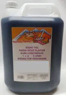 Parma Violet Sugar Free Syrup (4 x 5 Litre) Terribly Tasty