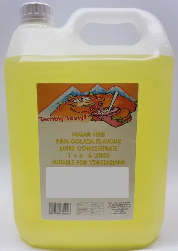 Pina Colada Sugar Free Syrup (5 Litre) Terribly Tasty