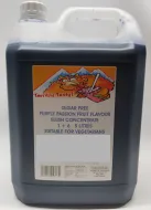 Purple Passion Fruit Sugar Free Syrup (4 x 5 Litre) Terribly Tasty