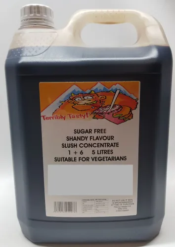 Shandy Sugar Free Syrup (5 Litre) Terribly Tasty