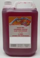 Strawberry Sugar Free Syrup (4 x 5 Litre) Terribly Tasty